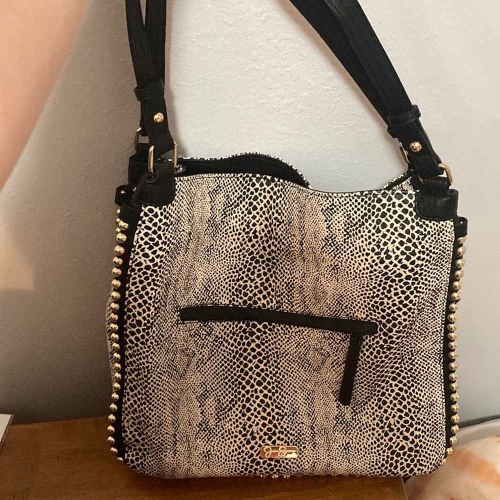 Jessica Simpson Snakeskin Purse EUC